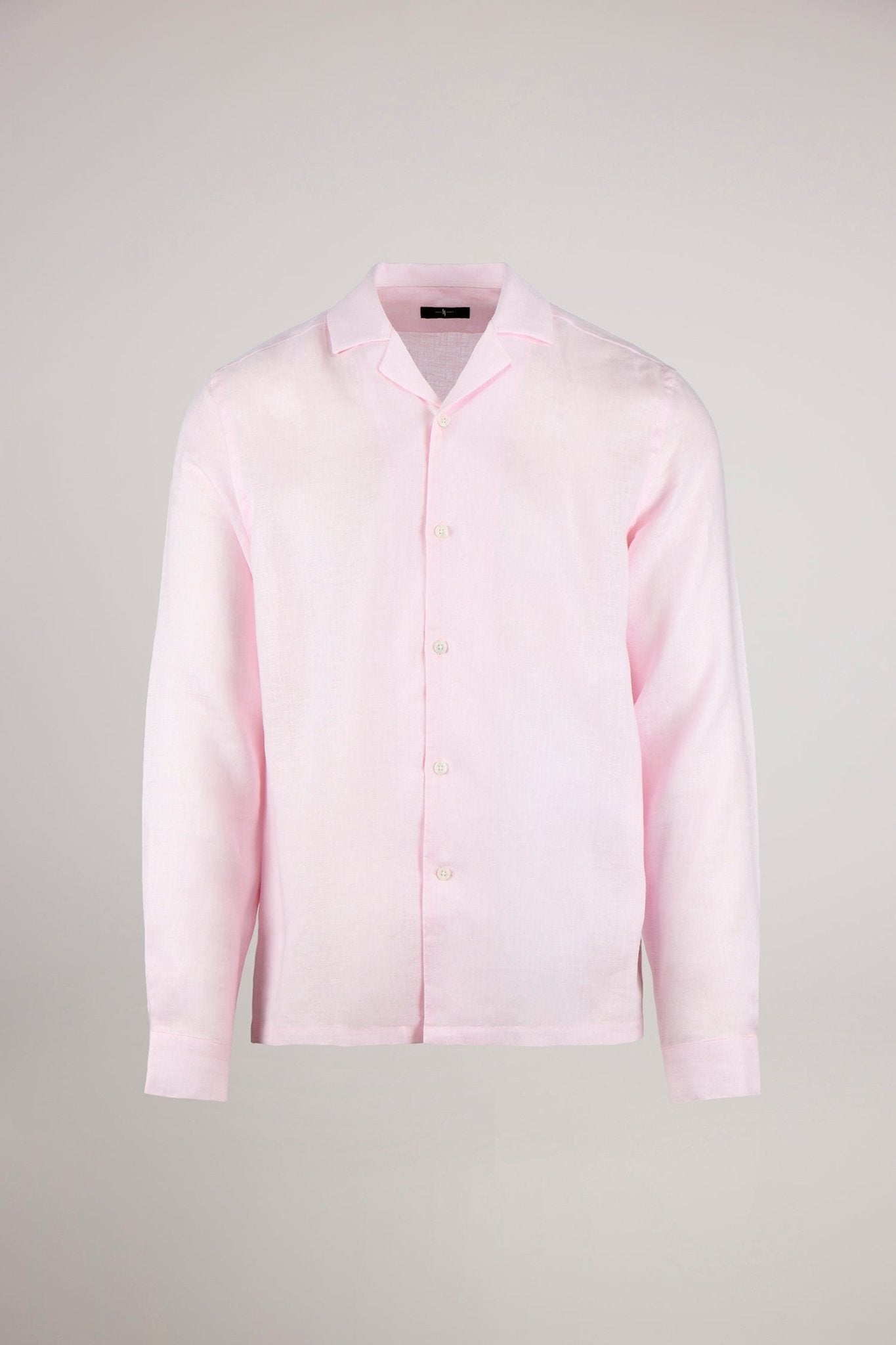 Light Pink Arista Linen Shirt - Lewis James