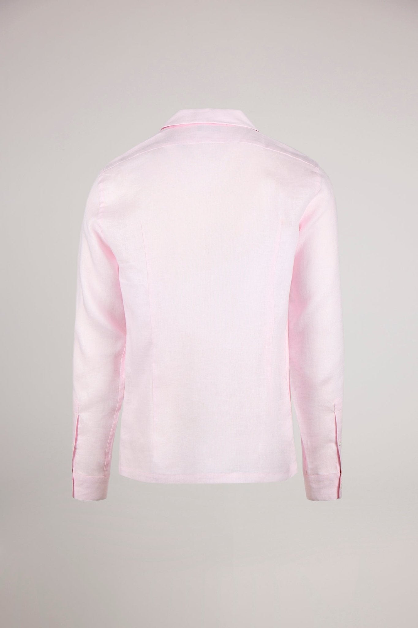 Light Pink Arista Linen Shirt - Lewis James